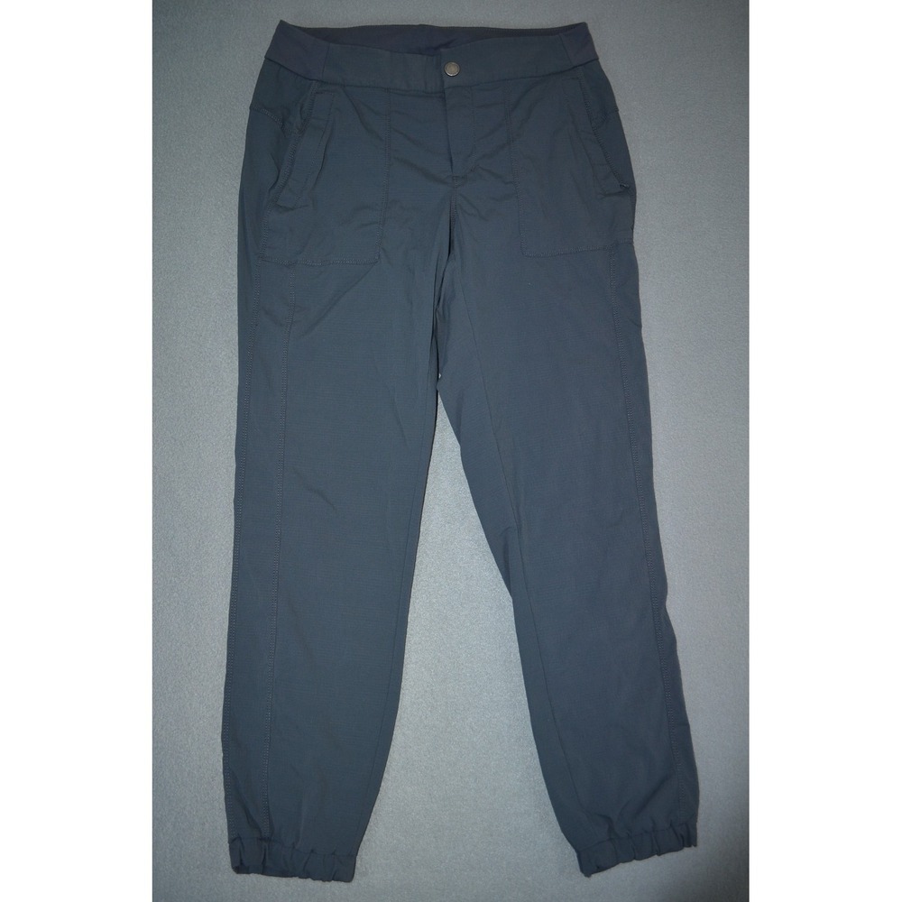 Athleta Trekkie Jogger Pants Gray Hiking Travel Women Size 8 596344